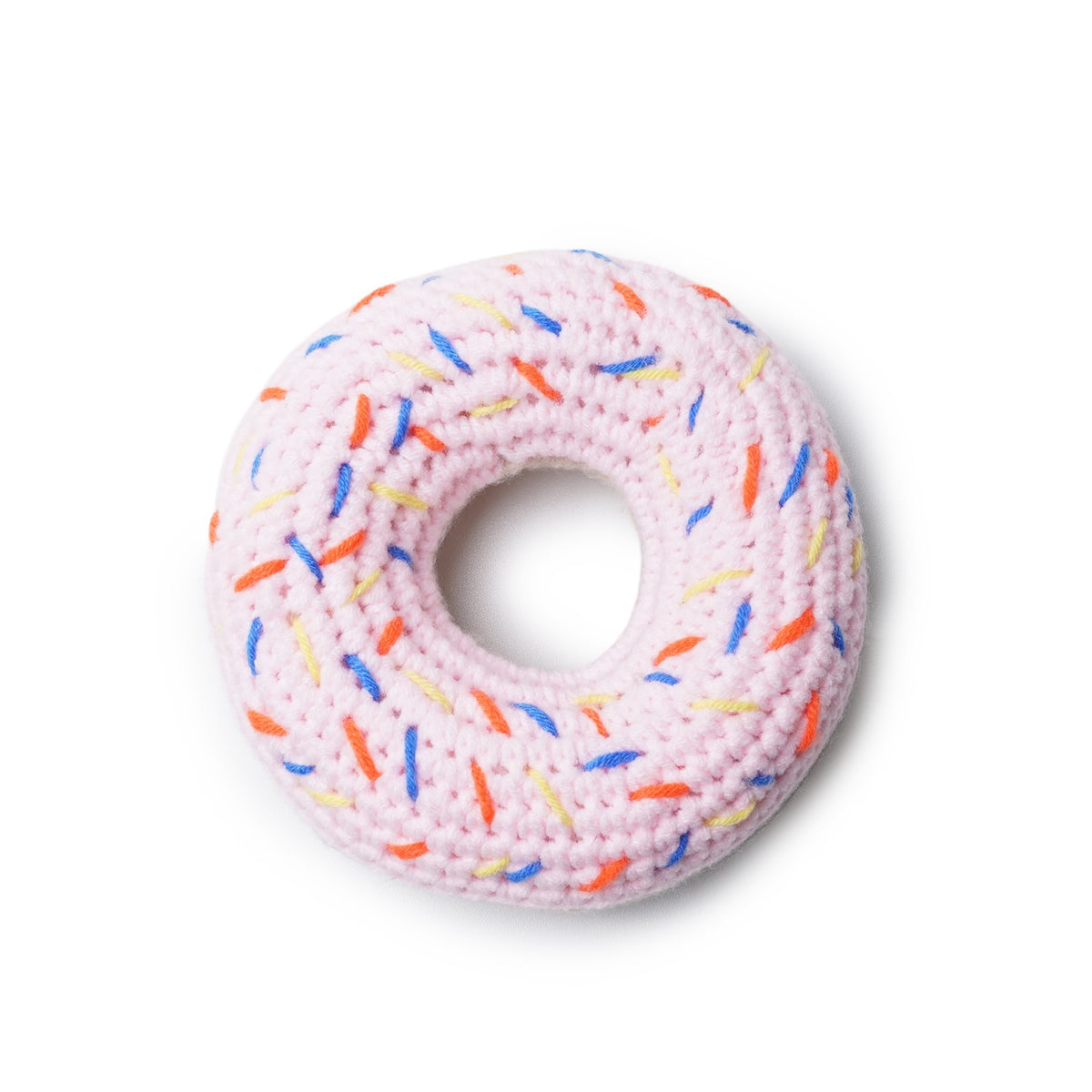 Donut - Crocheted Dog Toy