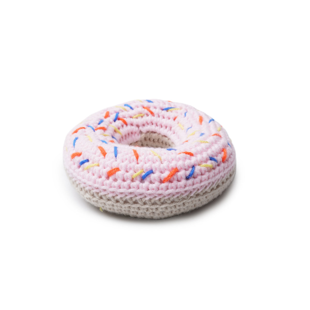 Donut - Crocheted Dog Toy