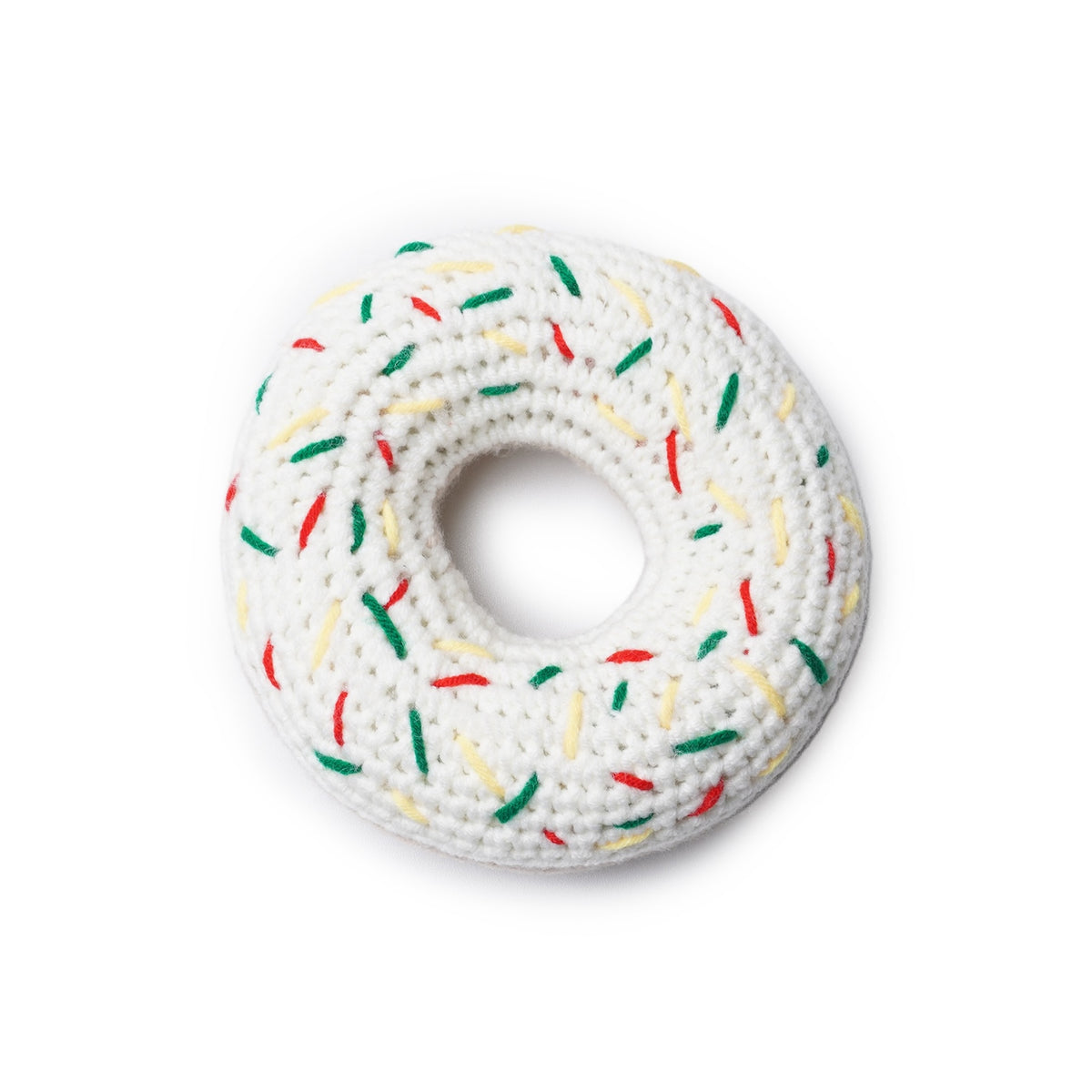 Donut - Crocheted Dog Toy