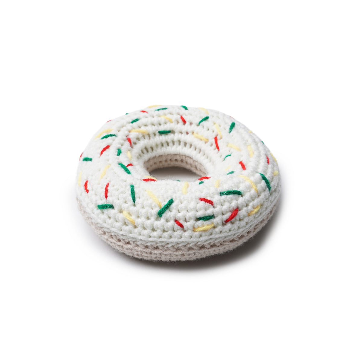 Donut - Crocheted Dog Toy