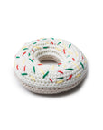 Donut - Crocheted Dog Toy
