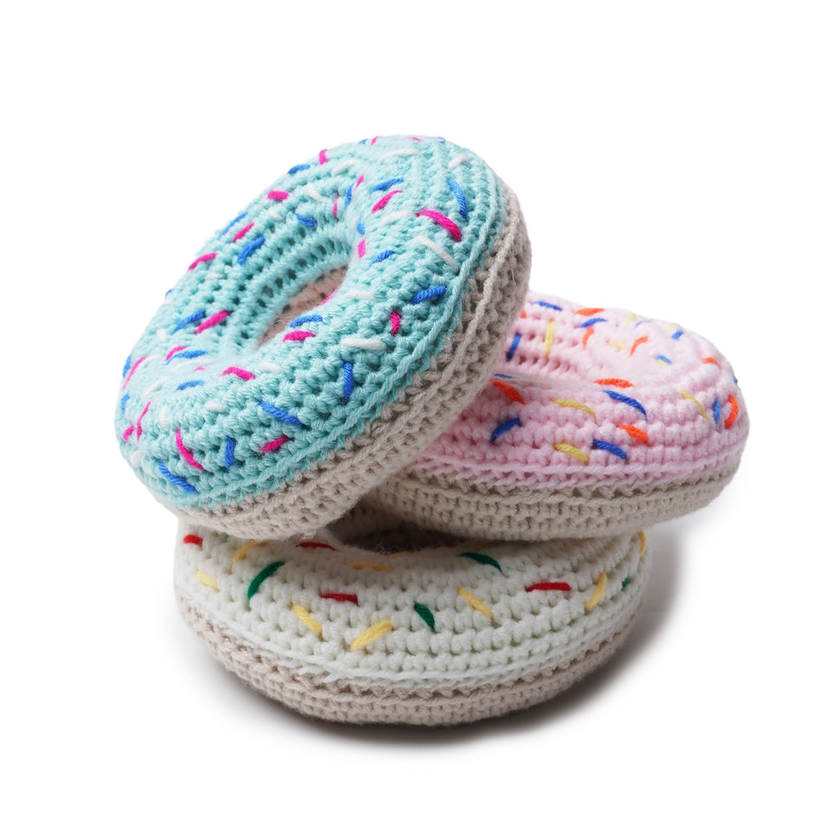 Donut - Crocheted Dog Toy