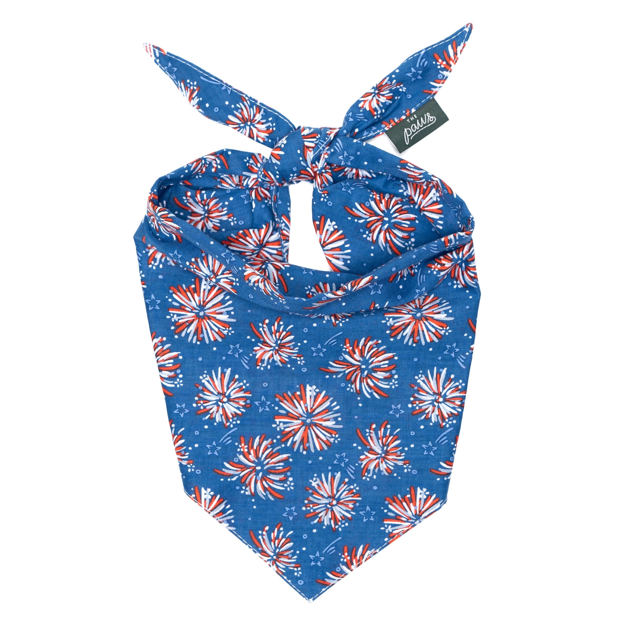 3 Pack of 4th of July Dog Bandanas