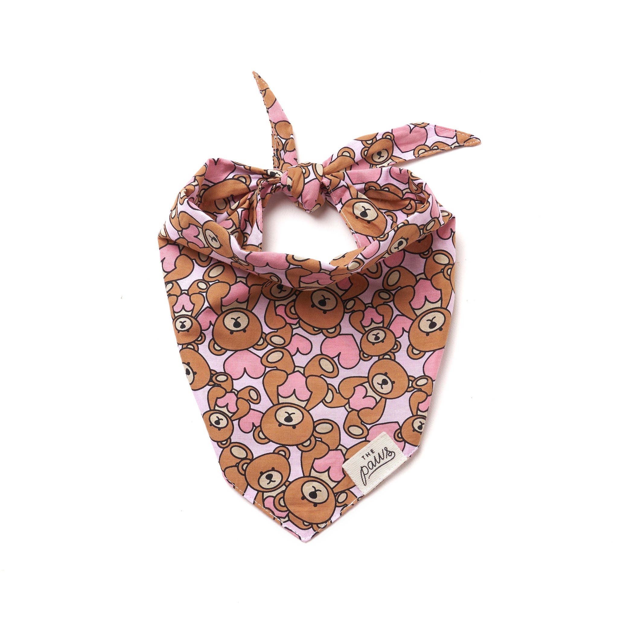 Fluff dog bandana- The Paws