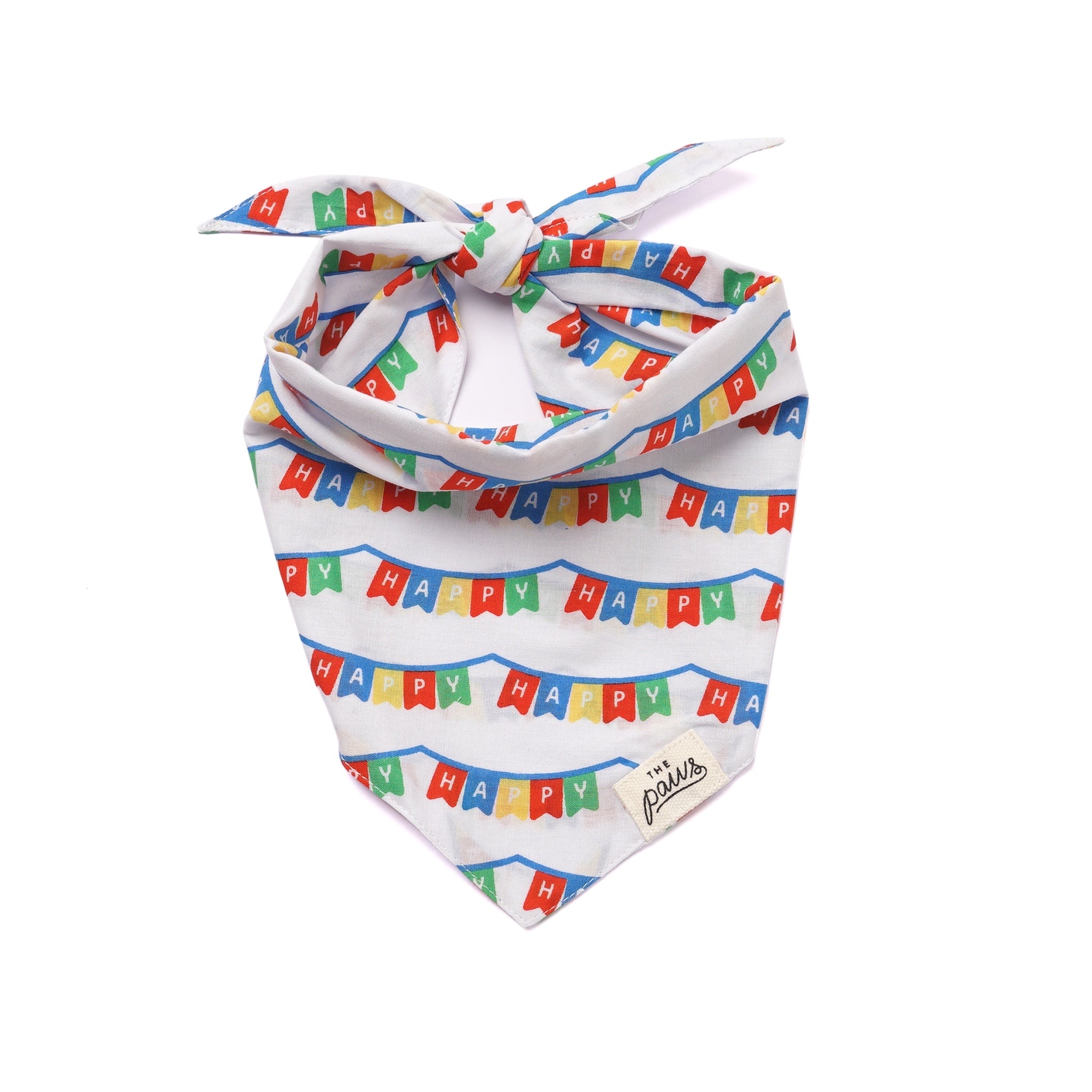 Happy dog bandana- The Paws