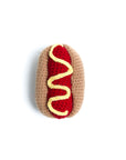 Hot Dog - Crocheted Dog Toy
