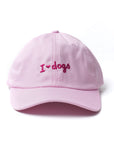 I Love Dogs in Pink - Cotton Cap