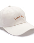 i love dogs cap
