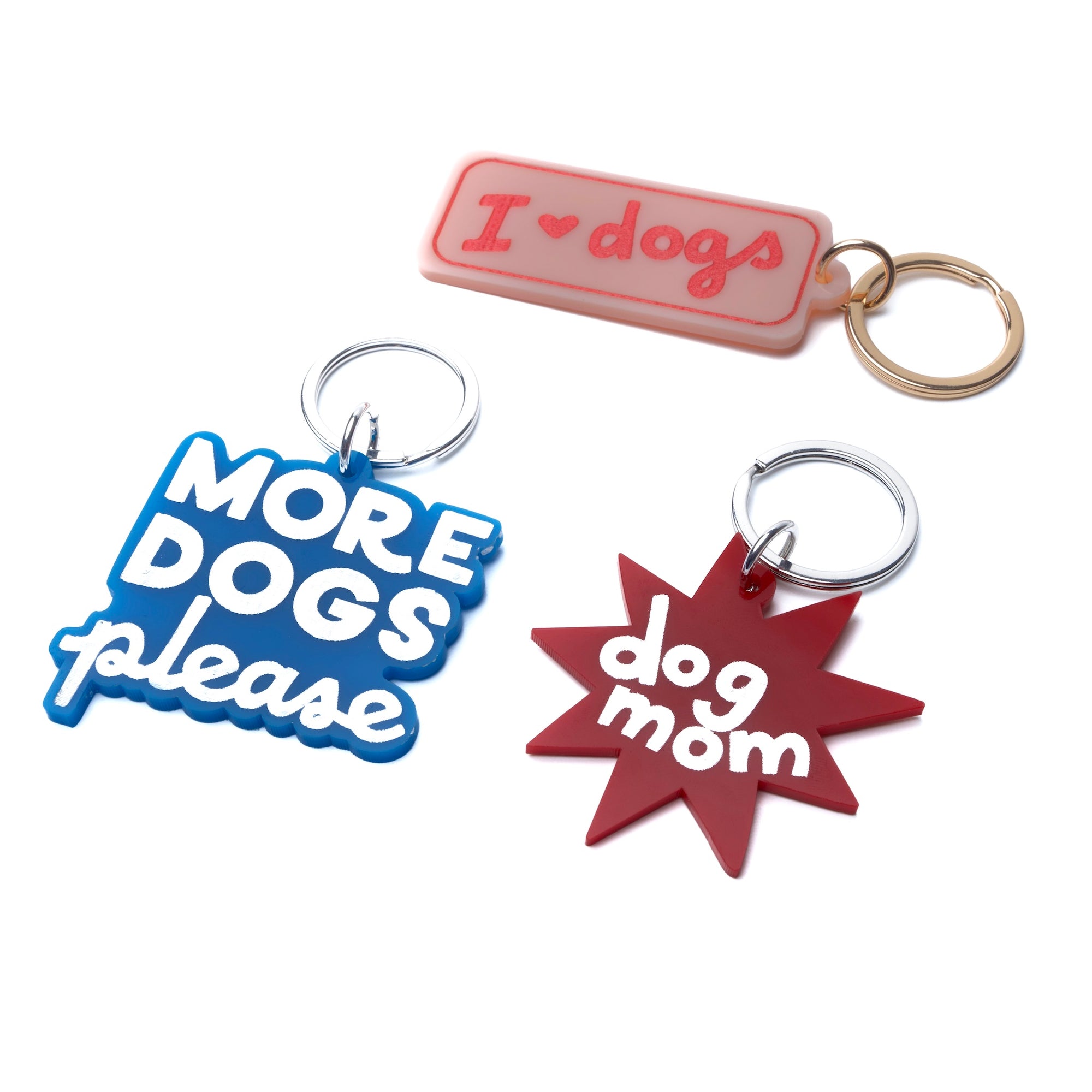 Acrylic Keyrings - for Pet Parents