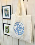 Life is better with a dog Tote