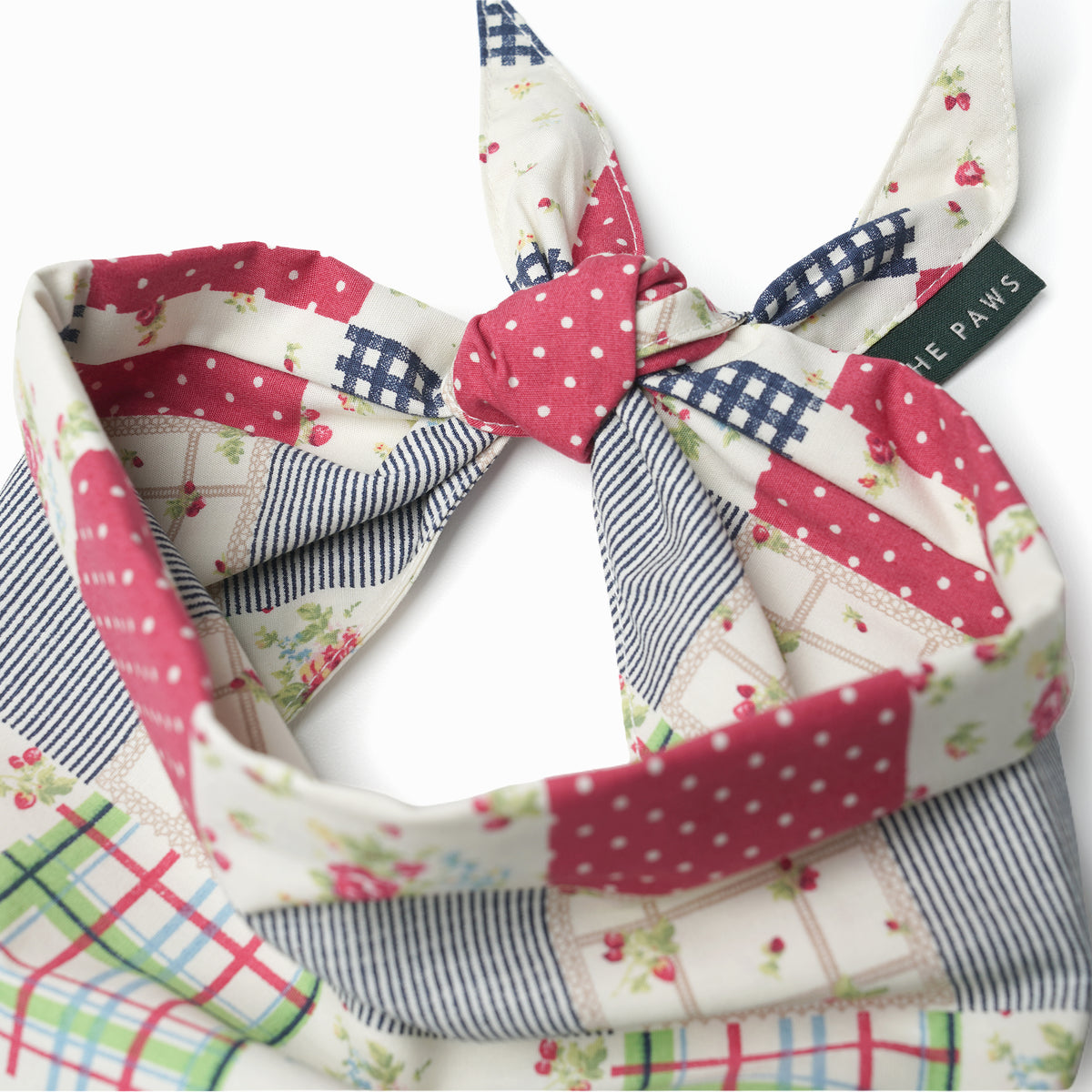 Patchwork Red Limited Edition Dog Bandana