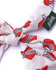 Love Brother Dog Bandana Detail from The Paws