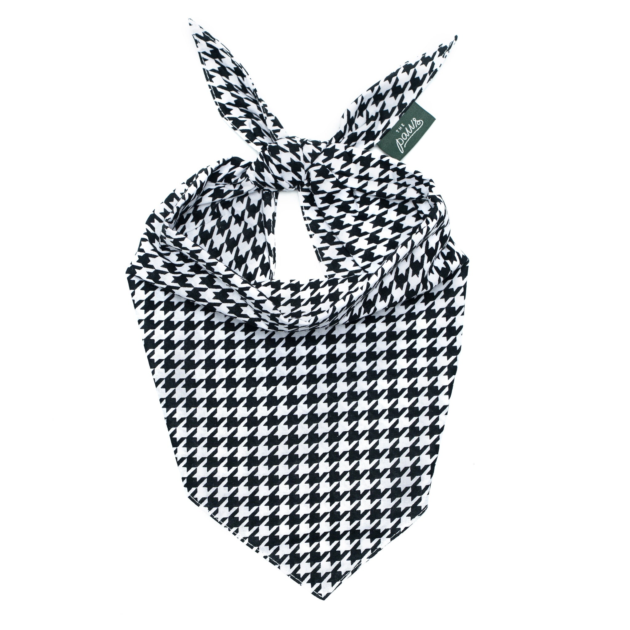 Mini Houndstooth Dog Bandana
