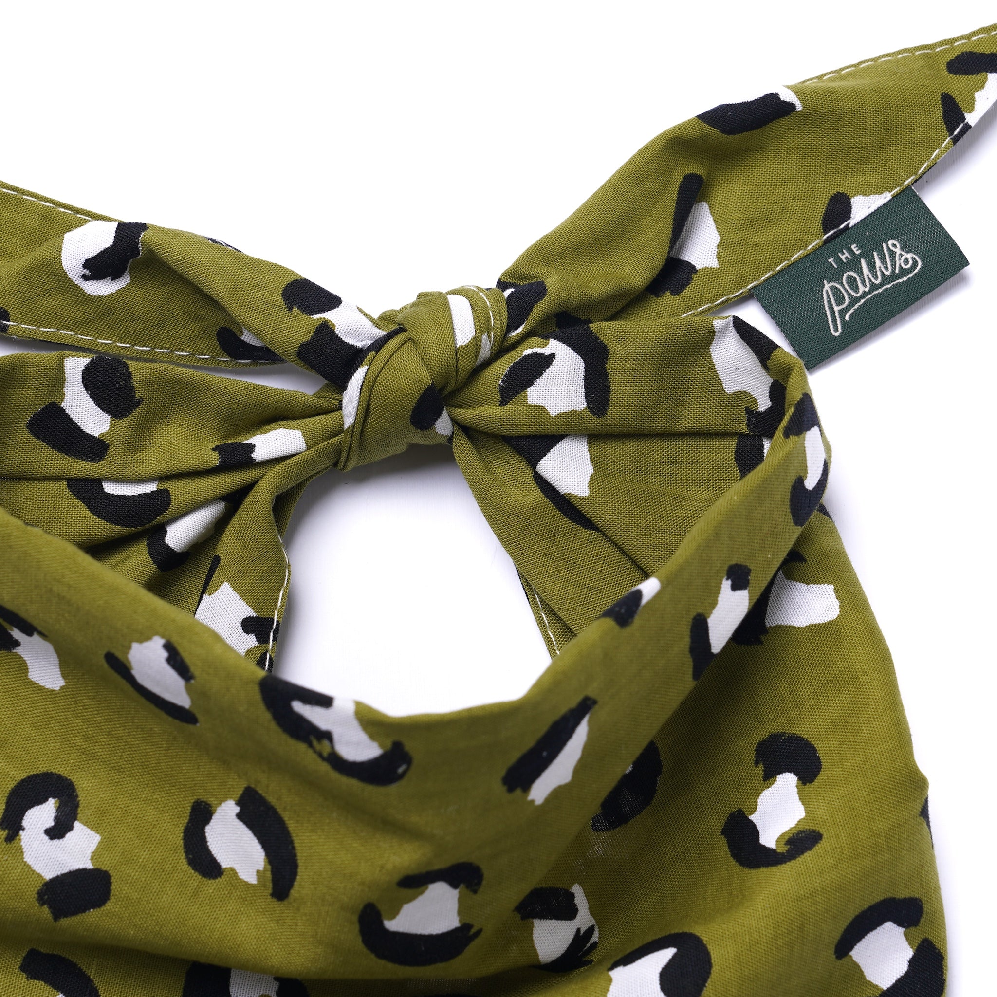 Olive Dog Bandana