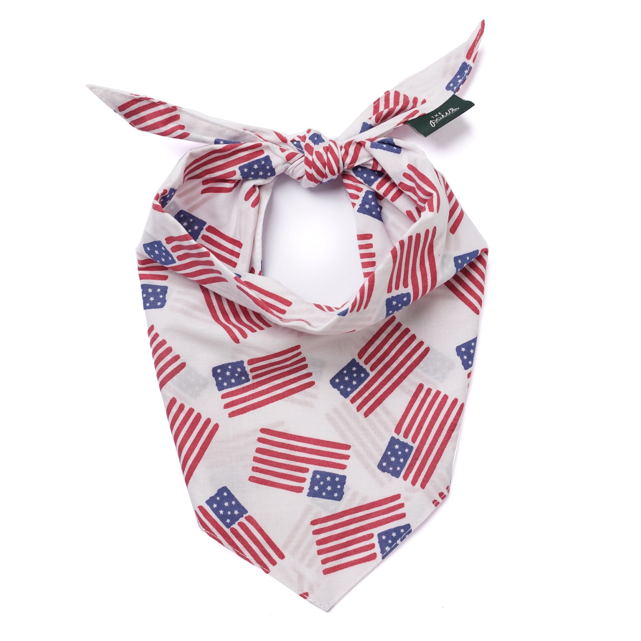 Patriotic Flag Dog Bandana