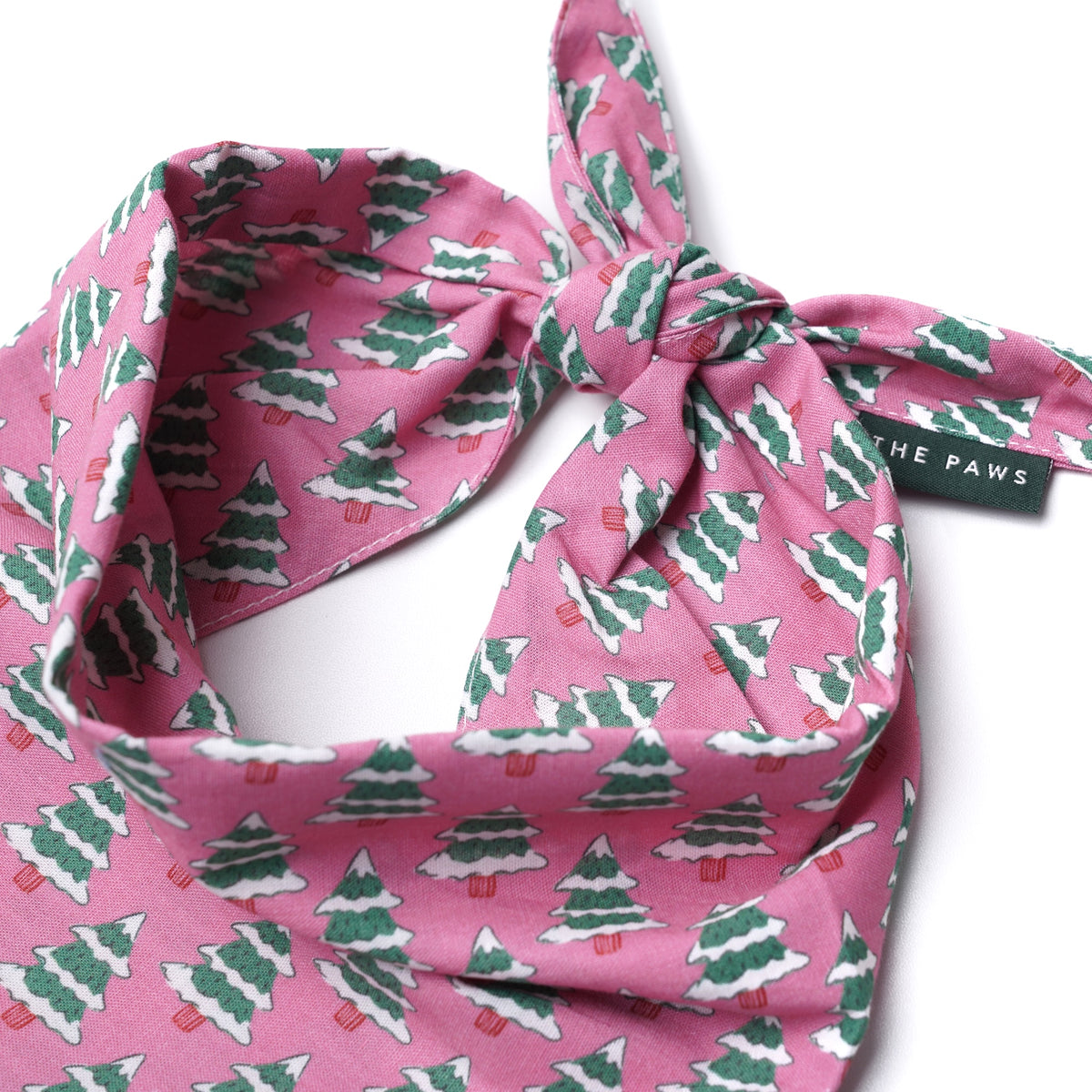 Pink Alpine Dog Bandana