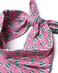 Pink Alpine Dog Bandana