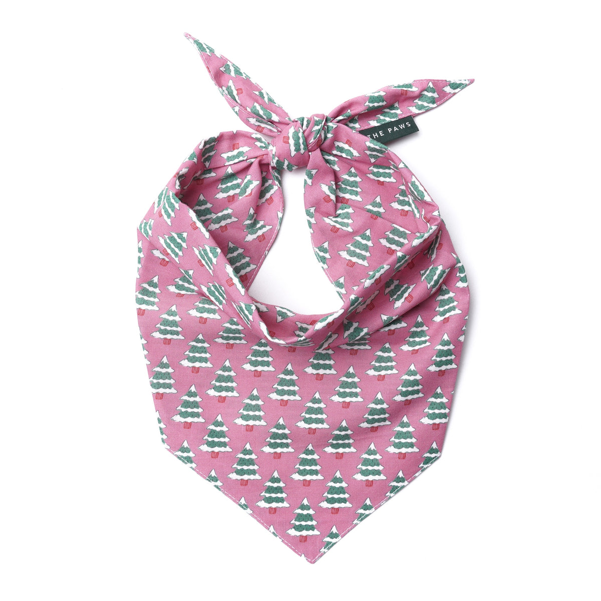 Pink Alpine Dog Bandana