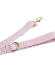 Pink Gingham Leash