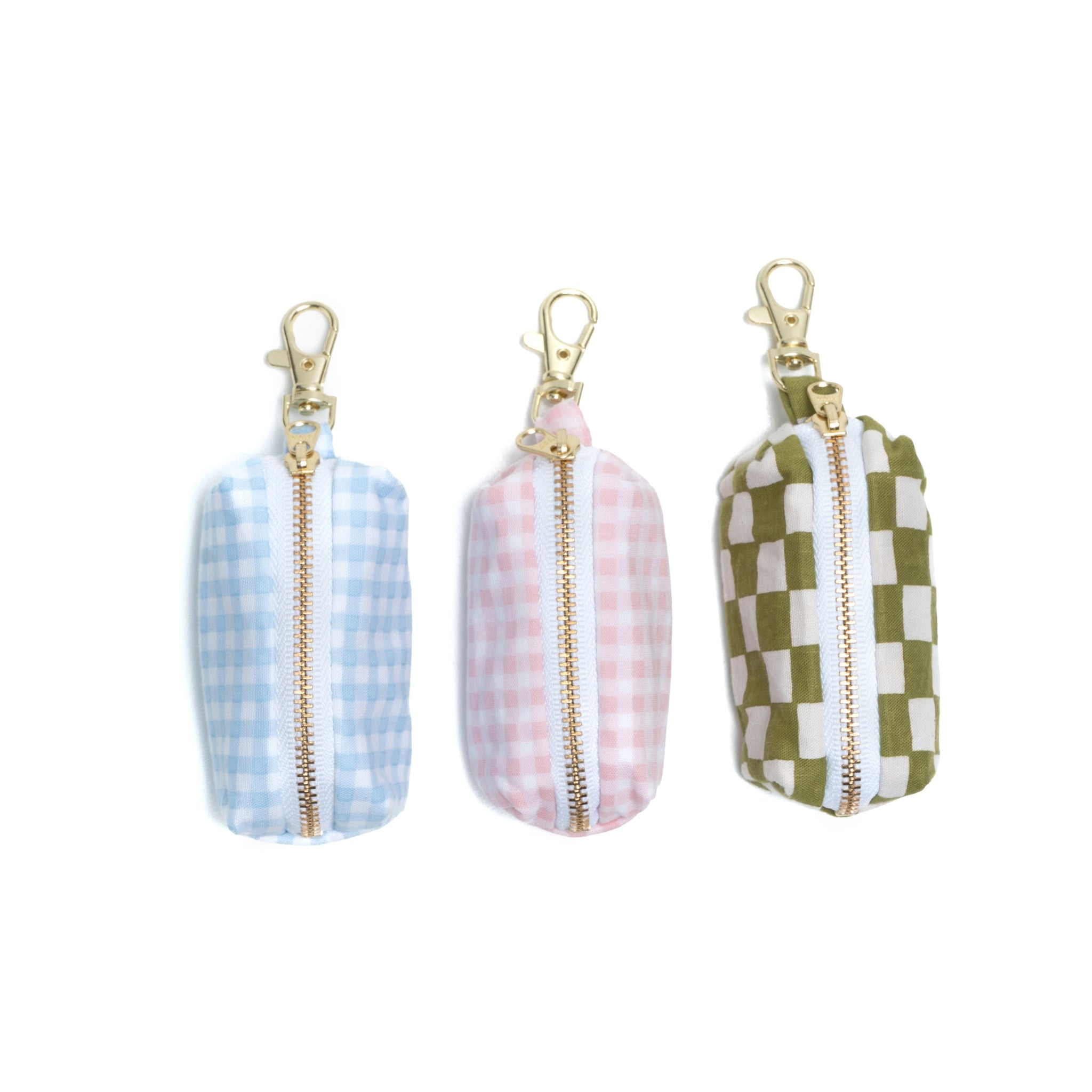 Dog Waste Bag Holder - Mini Houndstooth