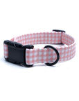 Pink Gingham Collar