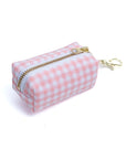 Dog Waste Bag Holder -  Pink Gingham