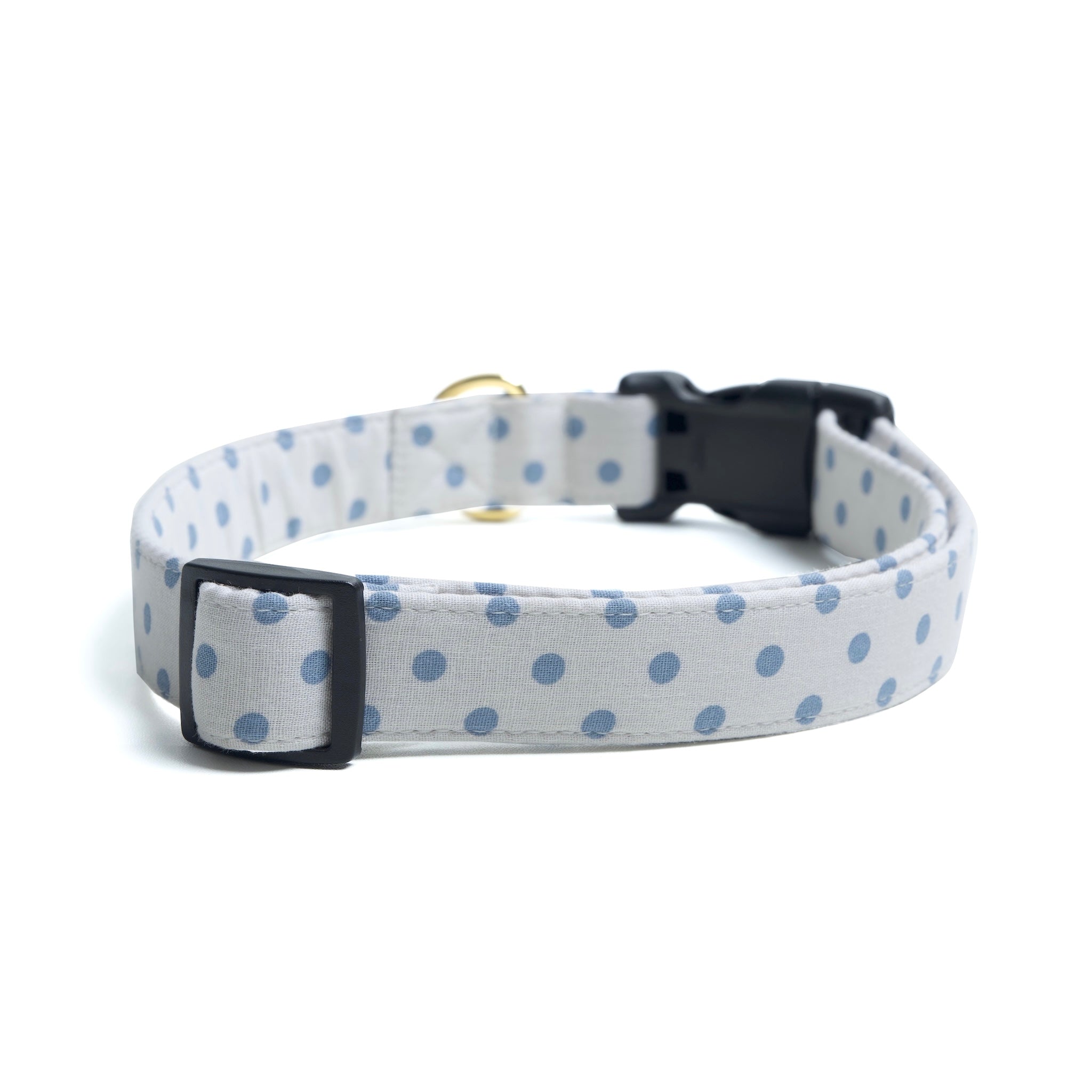 Polka Dot Blue Collar