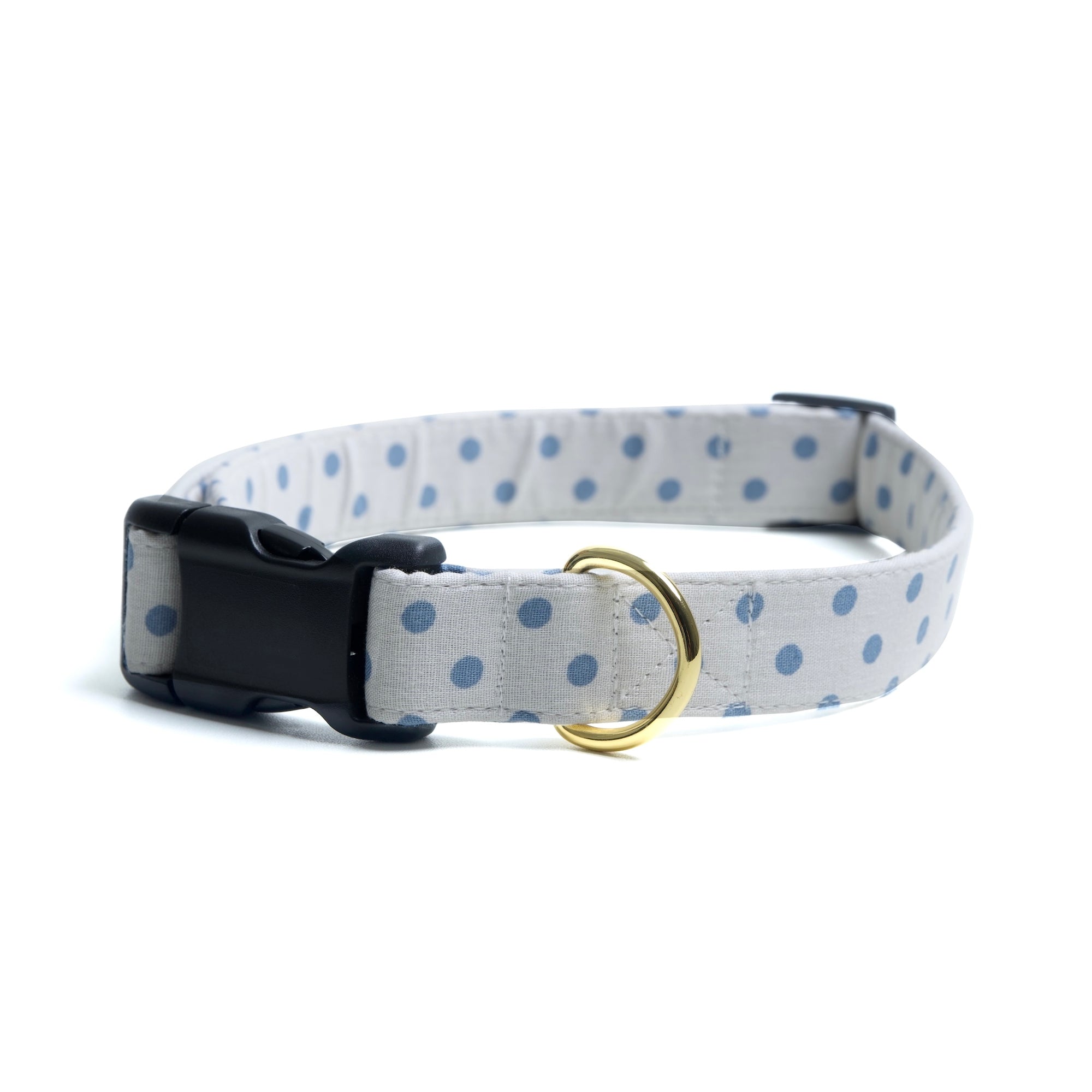 Polka Dot Blue Collar