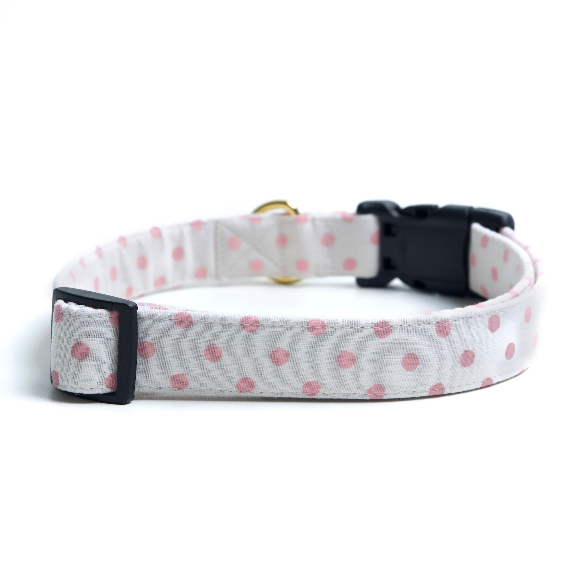Polka Dot Pink Collar