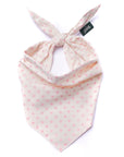Polka Dot Pink Dog Bandana