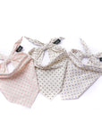 Polka Dot Pink Dog Bandana