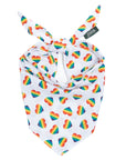 Pride Hearts Dog Bandana