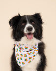 Pride Hearts Dog Bandana