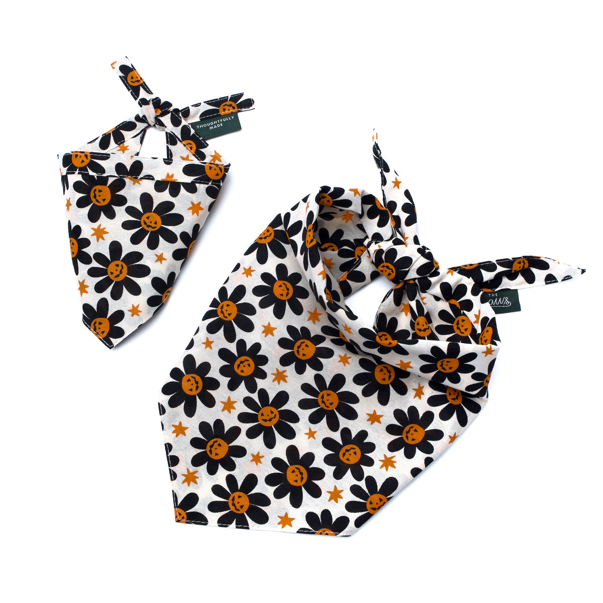 Pumpkin Petals Dog Bandana