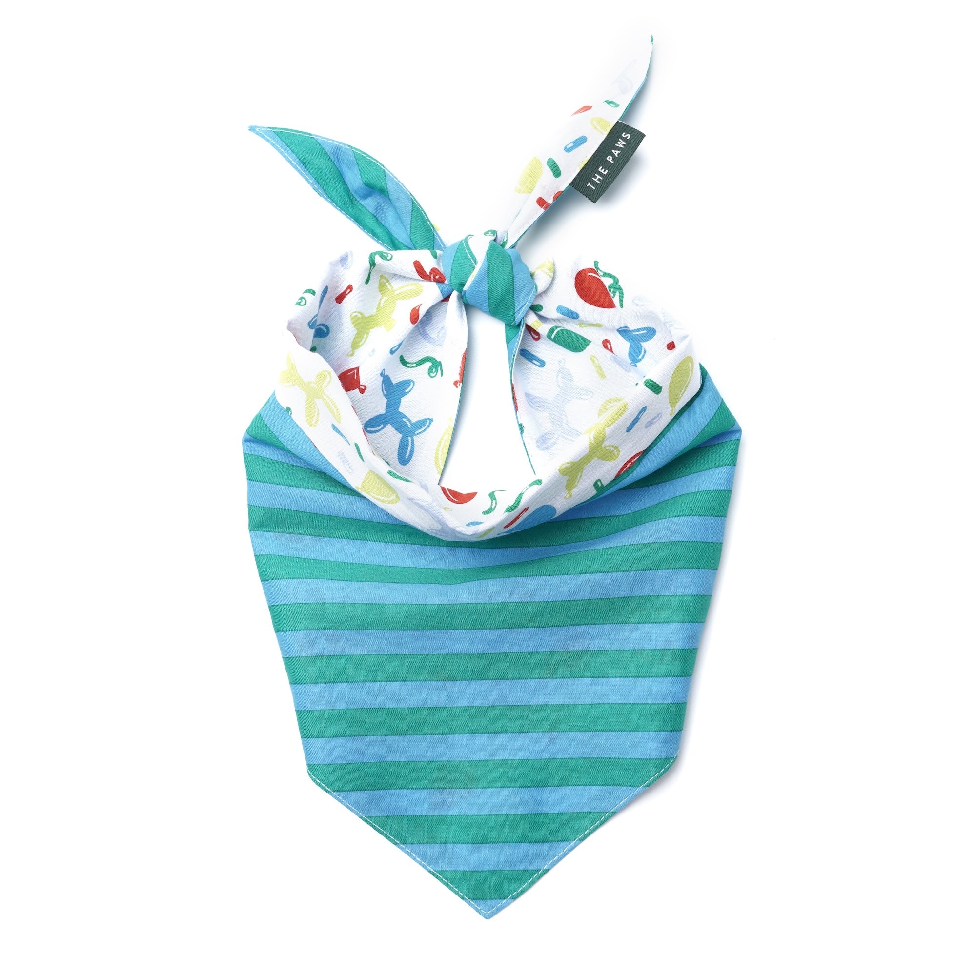 Pup Party Reversible Dog Bandana