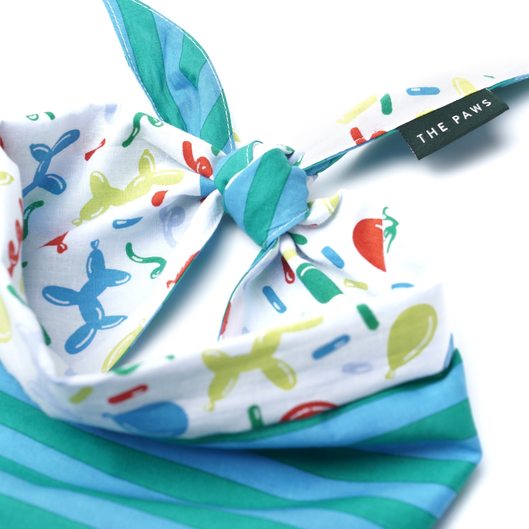 Pup Party Reversible Dog Bandana