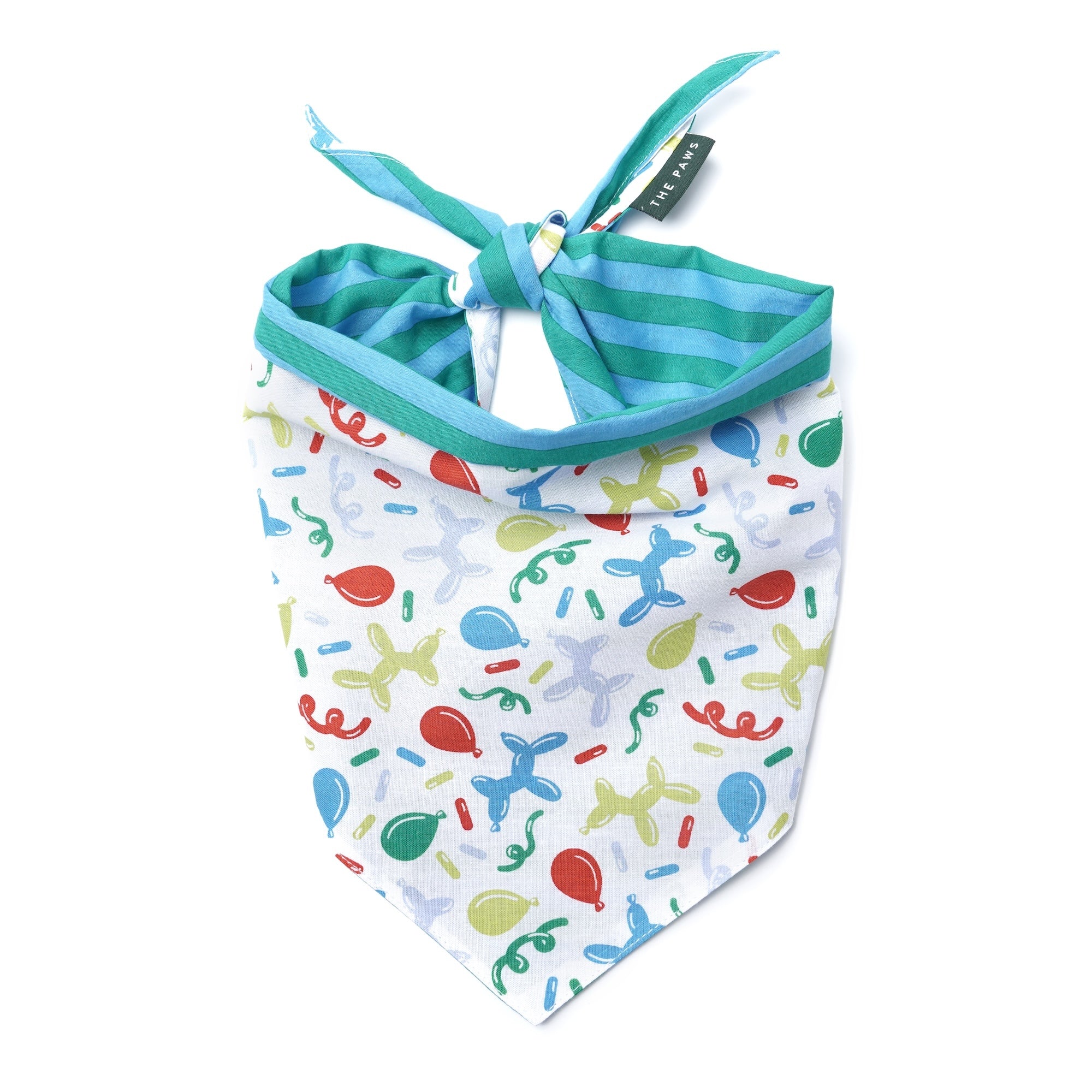 Pup Party Reversible Dog Bandana