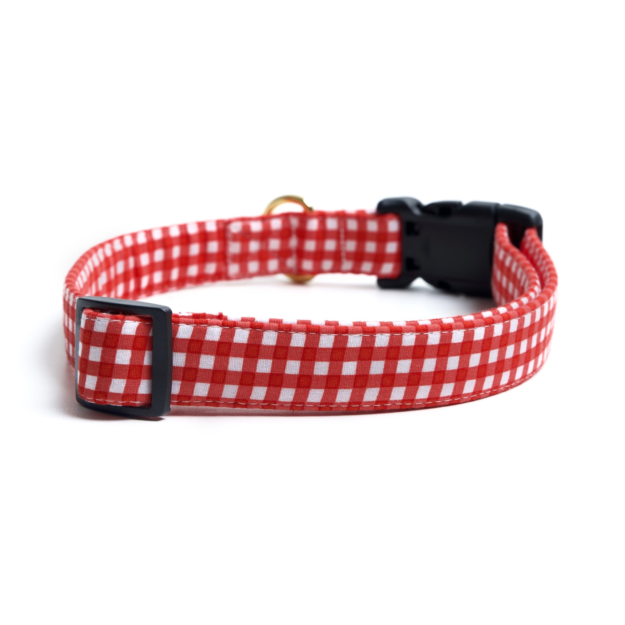 Red Gingham Collar