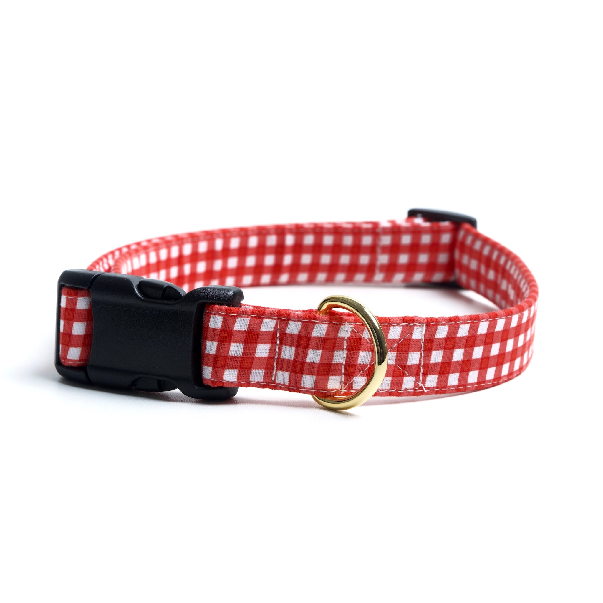 Red Gingham Collar