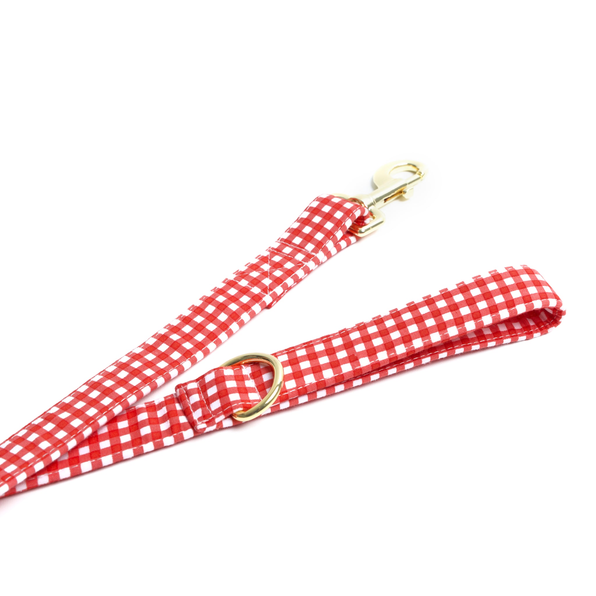 Red Gingham Leash