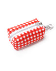 Dog Waste Bag Holder - Red Gingham
