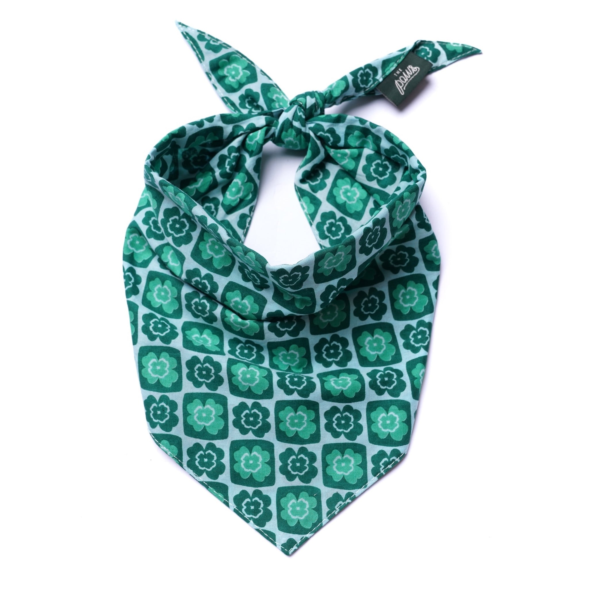 Shamrock Dog Bandana from The Paws