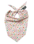 Sparkle Pawty Pink Dog Bandana