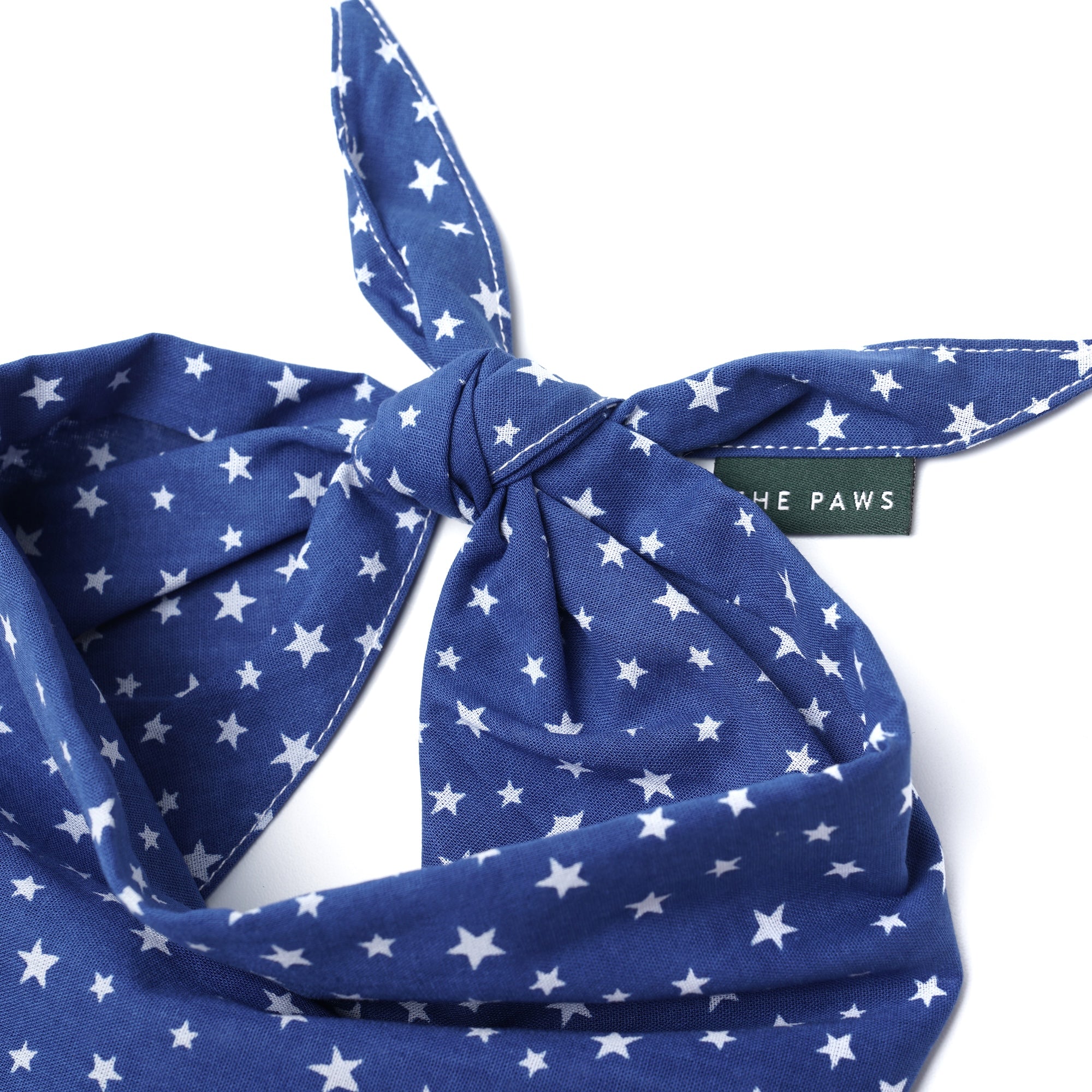 Starlet Blue Dog Bandana from The Paws - Detail