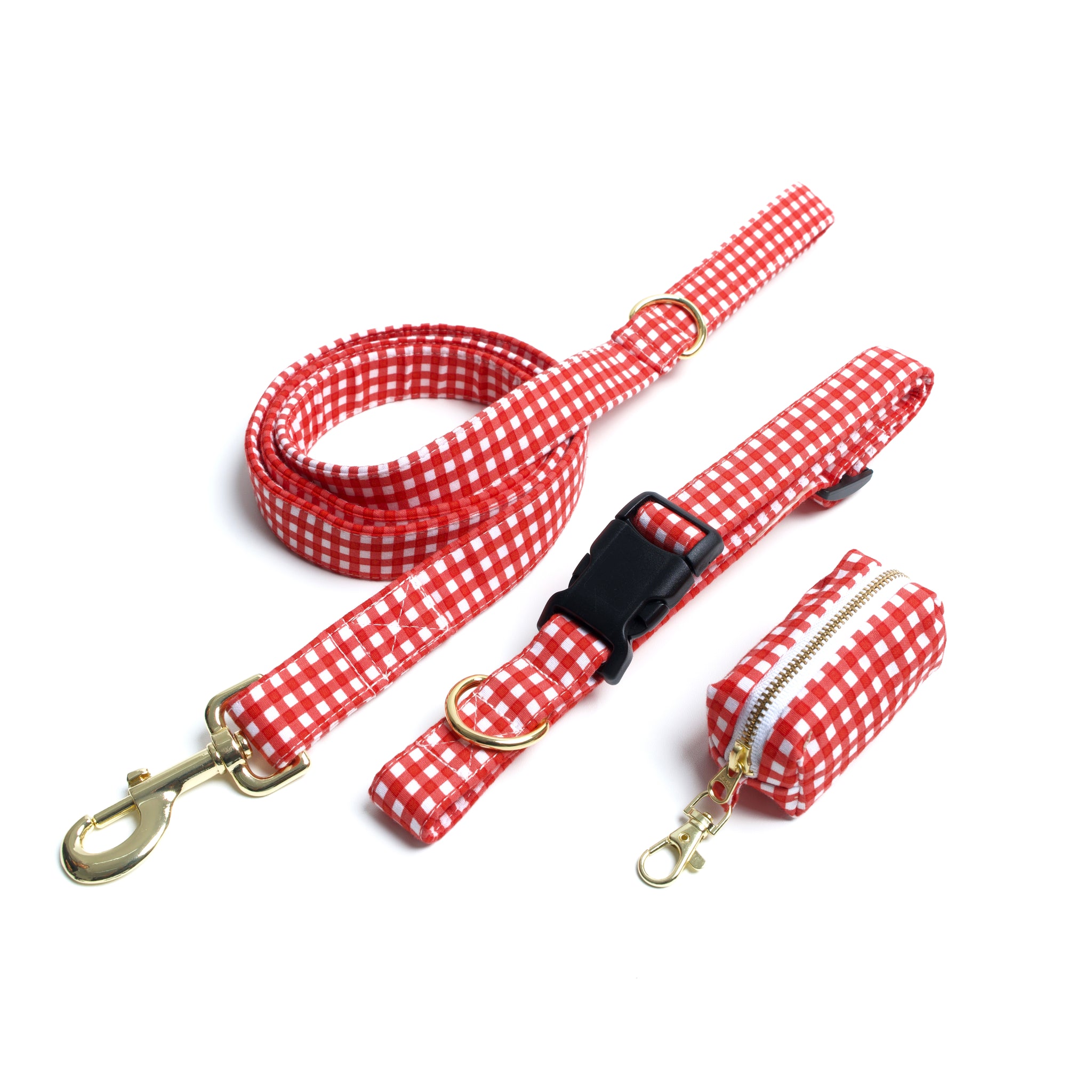 Red Gingham Walk Set