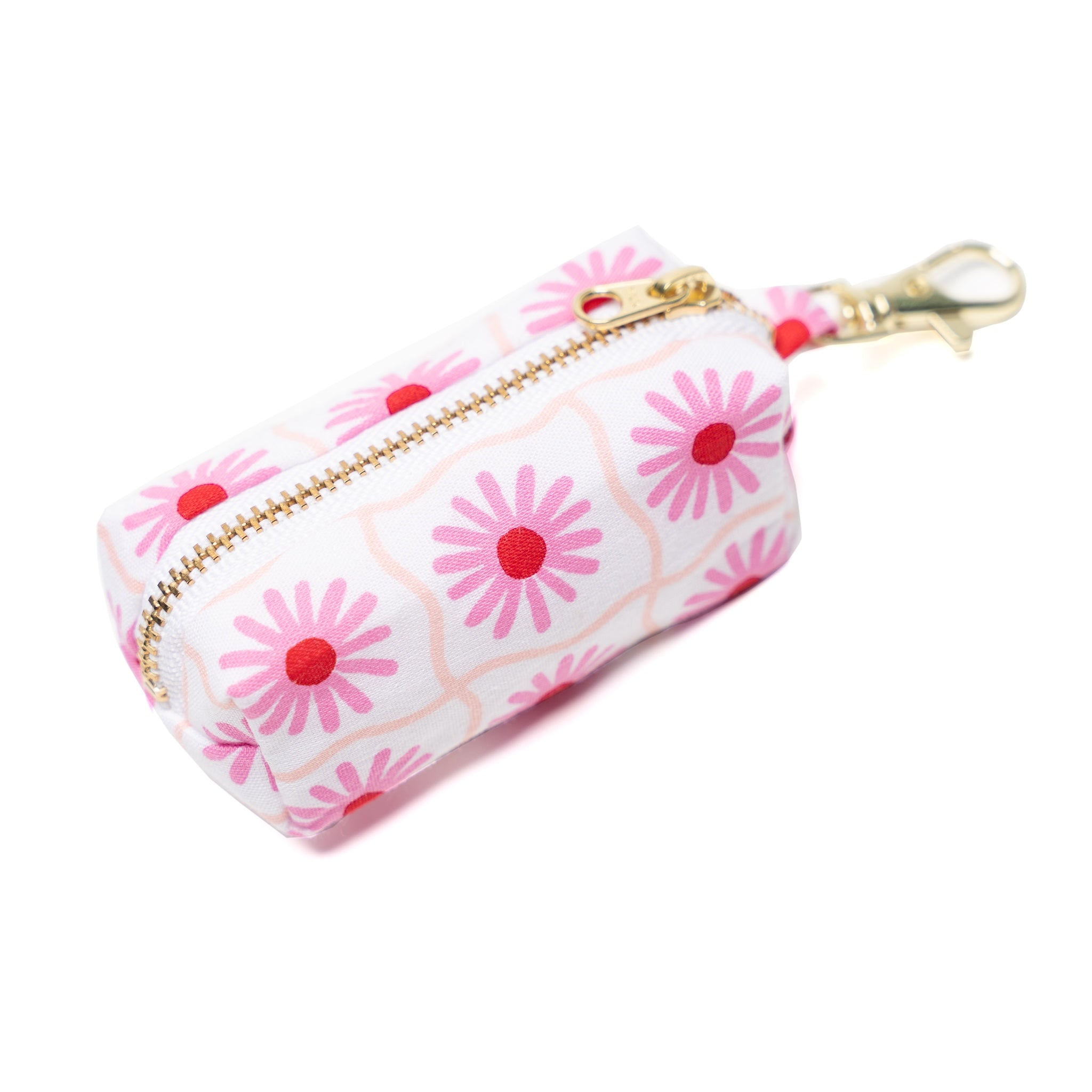 Dog Waste Bag Holder - Poppy