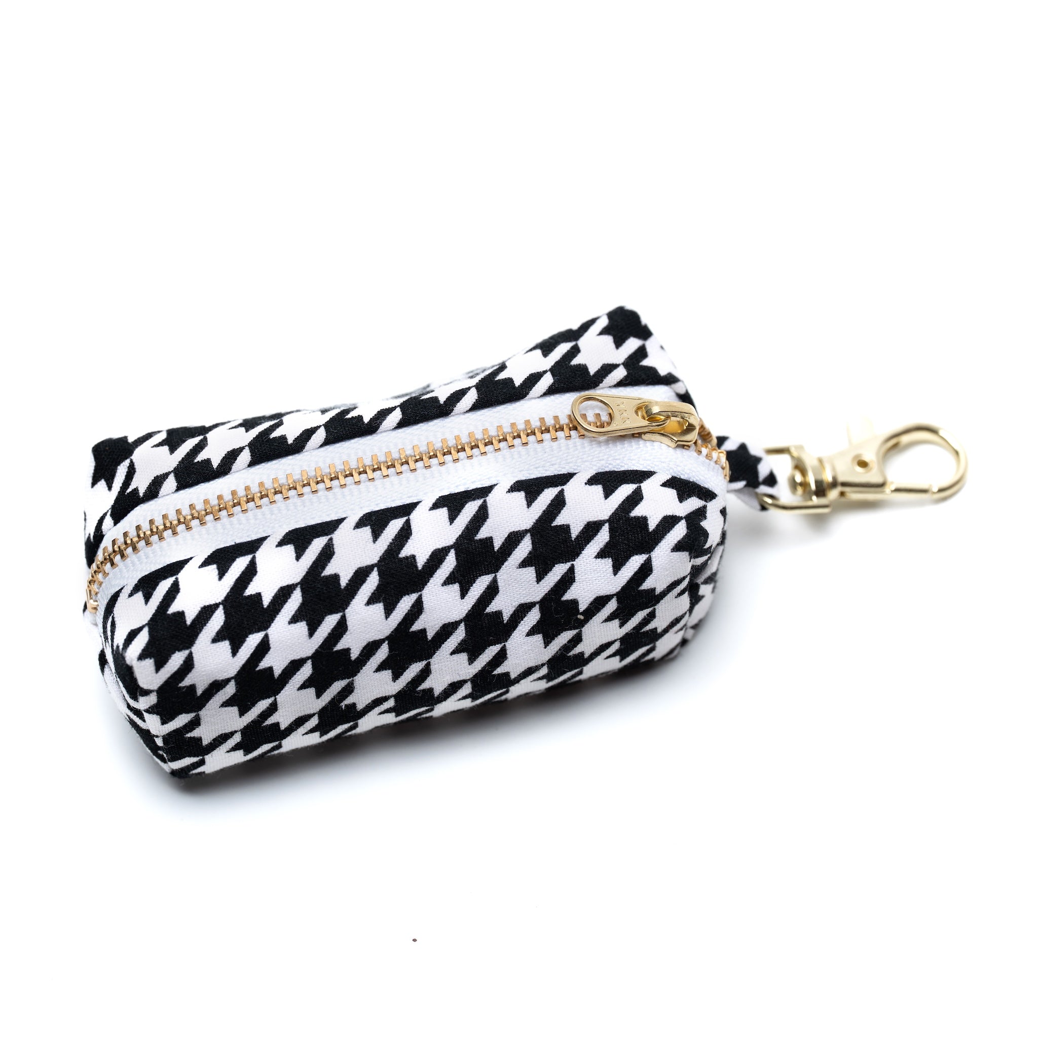Dog Waste Bag Holder - Mini Houndstooth