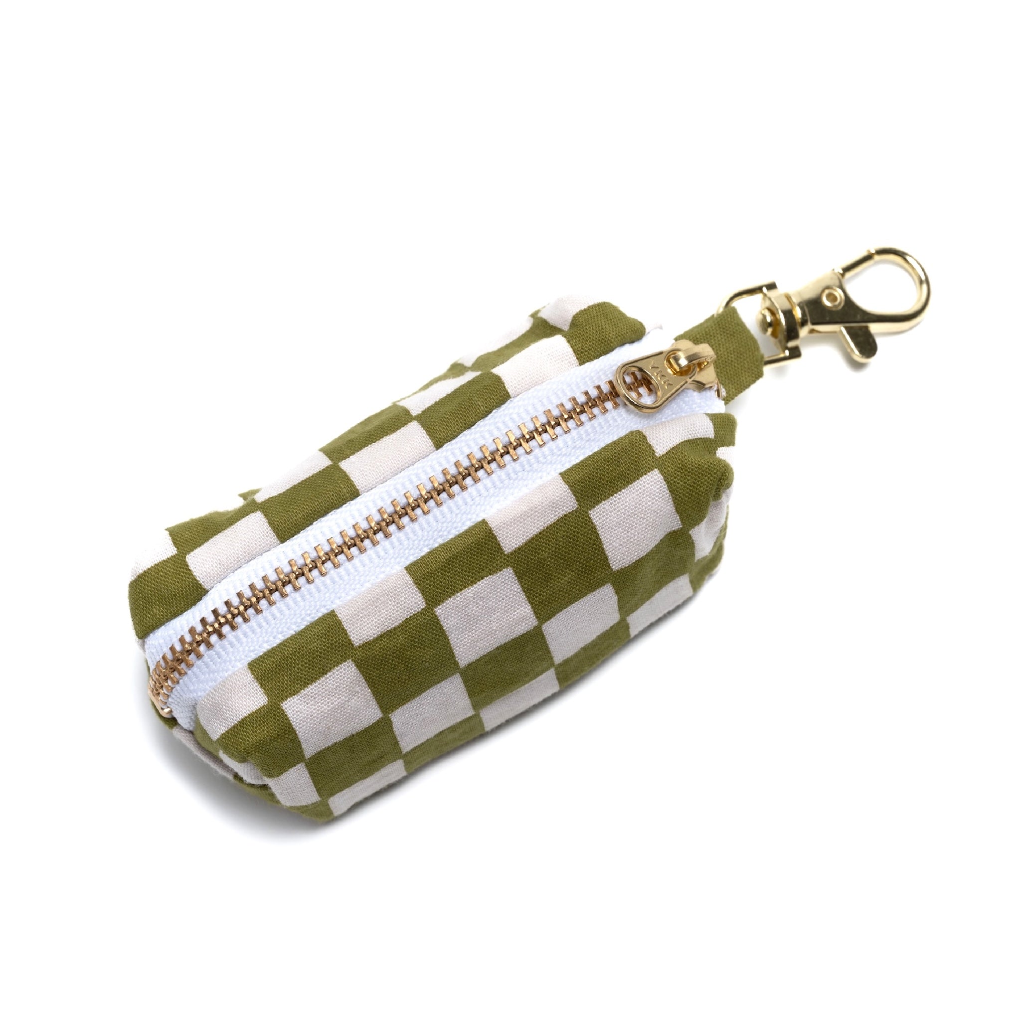 Waste Bag Holder in Baby Checkmate - The Paws