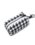 Dog Waste Bag Holder - Little Houndstooth