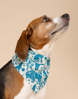 Western Blue Dog Bandana